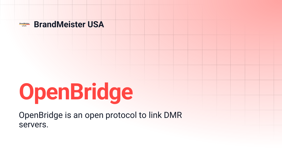OpenBridge | BrandMeister USA